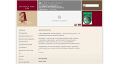 Desktop Screenshot of biszrt.hu